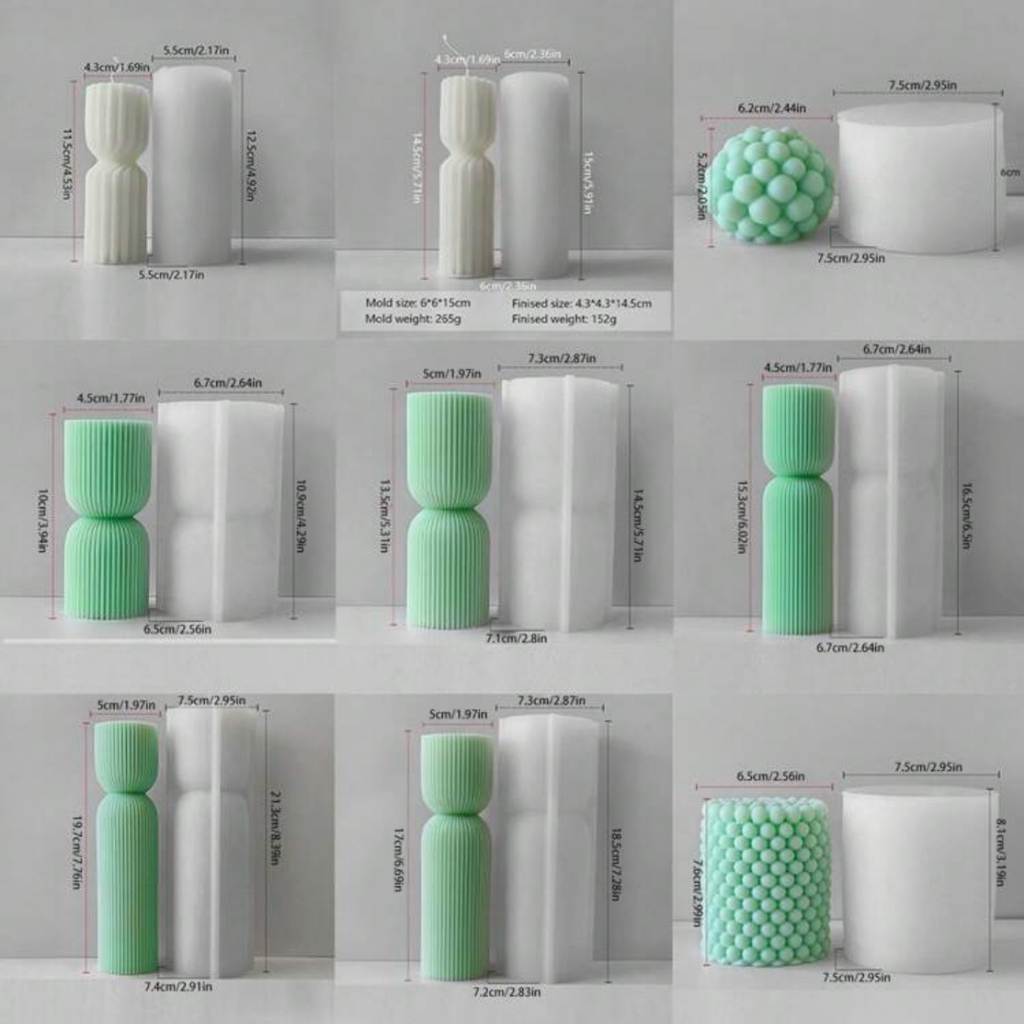 Velones Mudra - varios tamaños