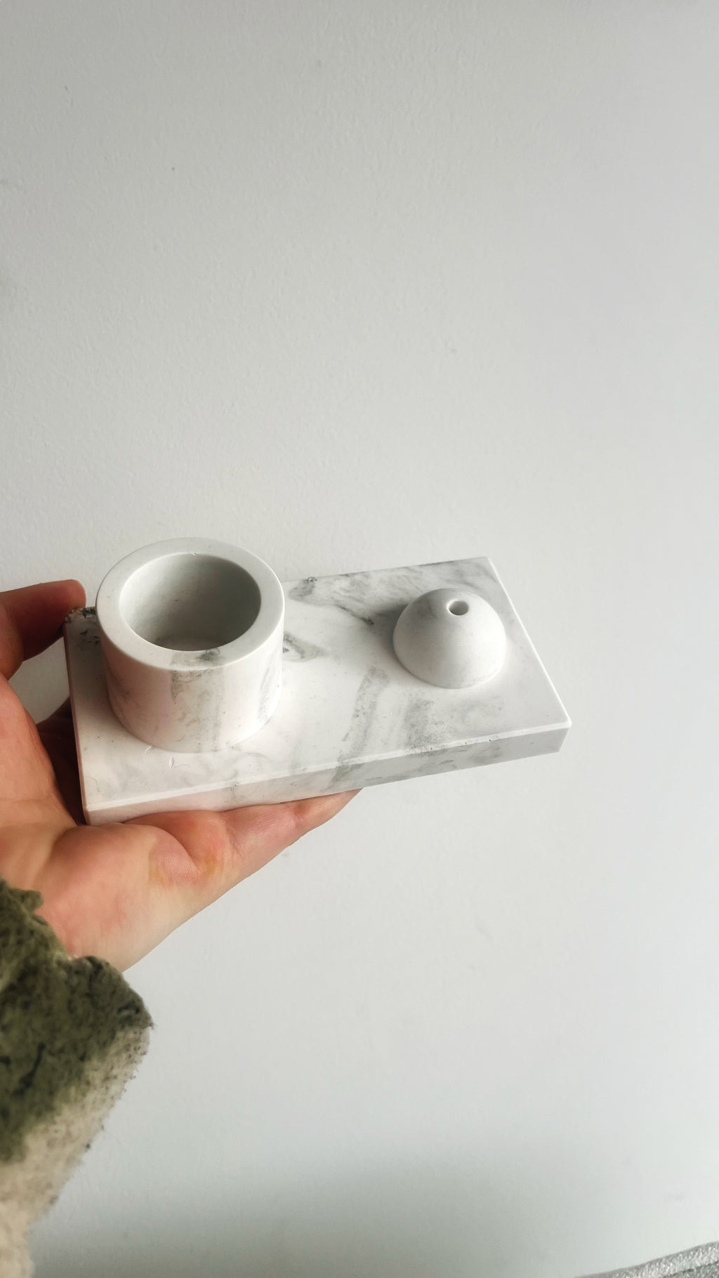 Porta incienso + porta vela