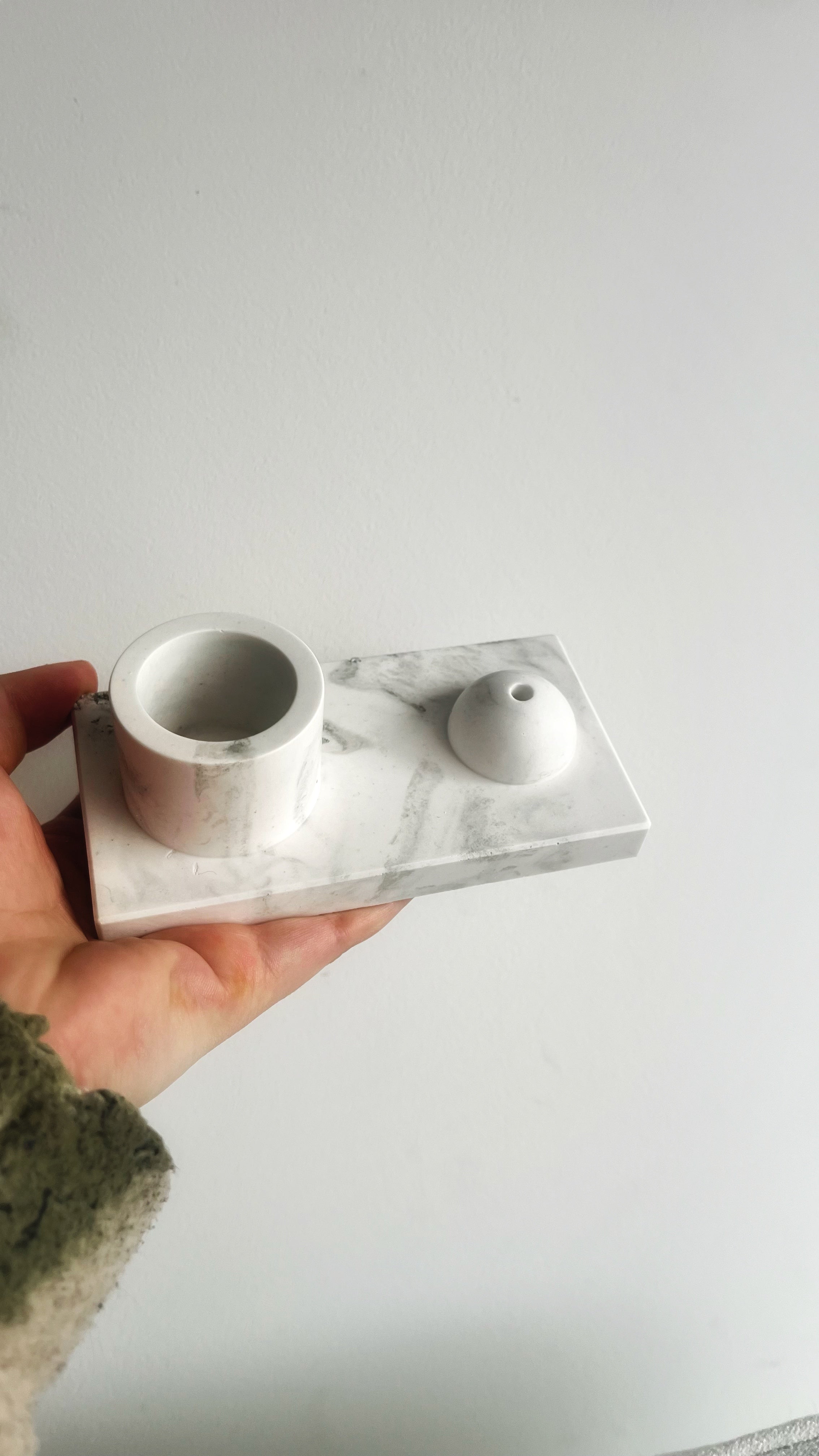 Porta incienso + porta vela