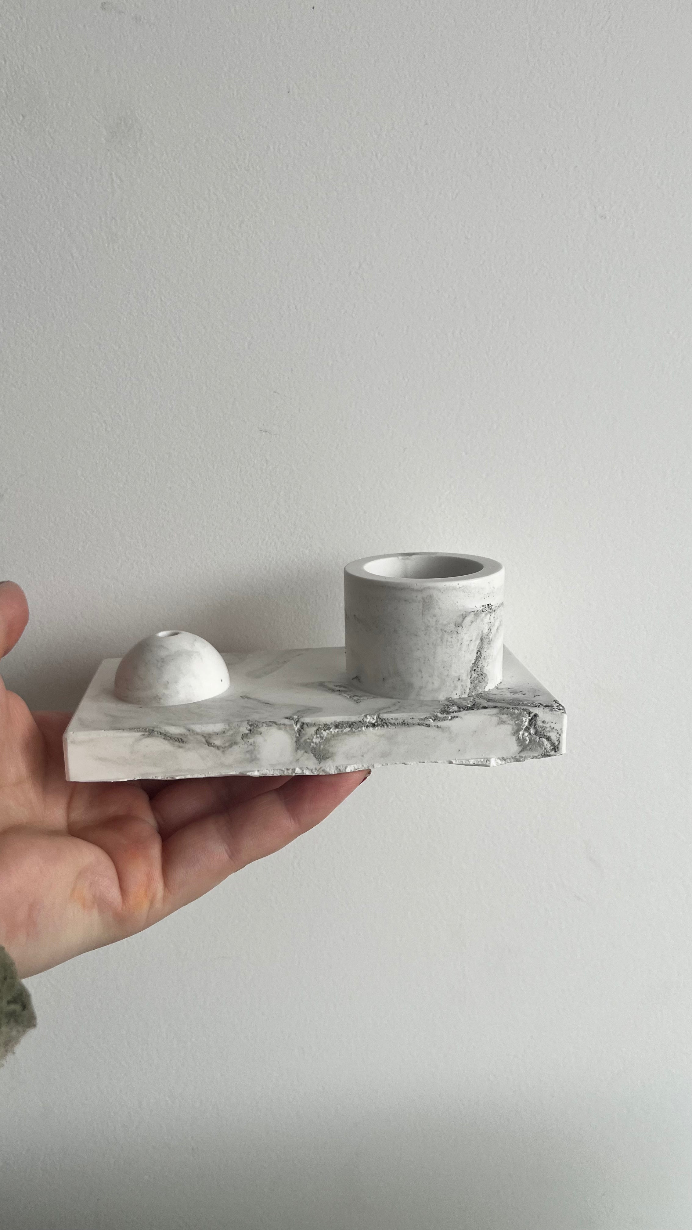 Porta incienso + porta vela